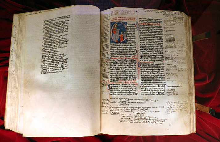 Eine Handschrift der Sentenzen aus ca. 1280 (Florenz, Biblioteca Medicea Laurenziana, Plut.25 dex.1)